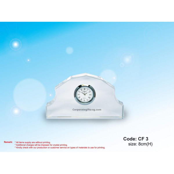 CF 3 Crystal Clock